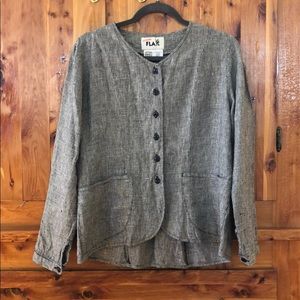 Flax top by Jeanne Engelhart